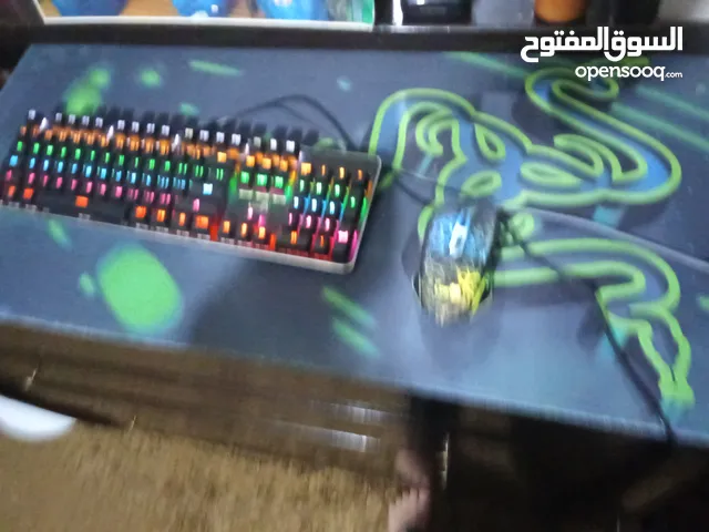 ماوس وكيبورد وماوس باد كبيره جديد