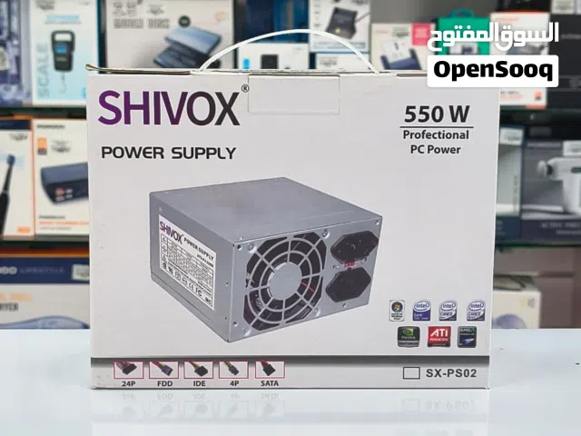 Shivox Computer Power Supply 550W . New
