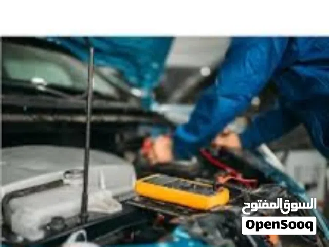 كهربائي وميكانيكي سيارات تشخيص اعطال متنقل نجوك لعندك وفي مكانك للصيانة جميع انواع السيارات