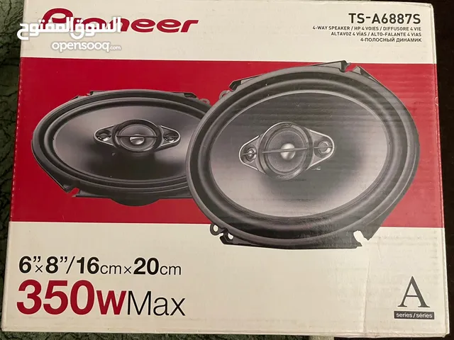 سماعات بايونيير 6x8 انش   Pioneer 6x8 inch 4 Way Coaxial Speaker System