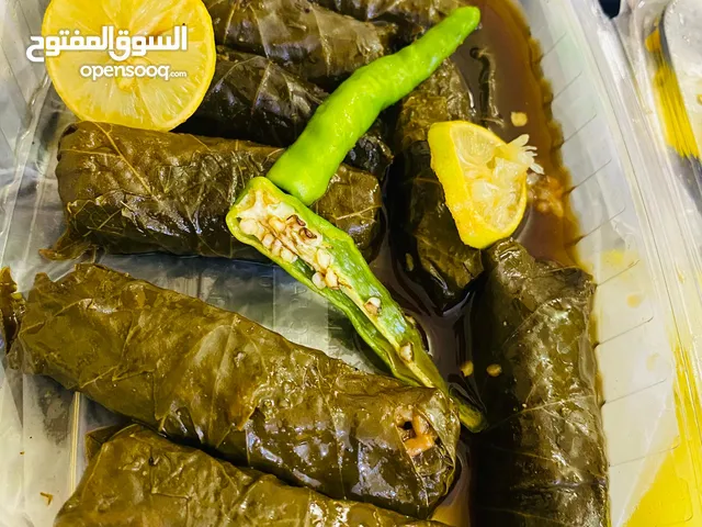 ورق عنب يلنجي بدبس الرمان والليمون بطعم الشطة ورق عنب يلنجي بدبس الرمان محشي رز مبهر خالي لحمة