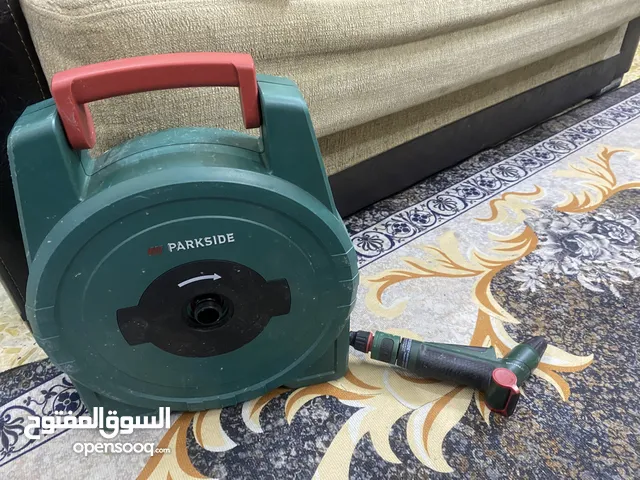 صوندة ماءام البكرة بارك سايد بالة الماني 10متر مع المسدس نقص اليدة مال بكرة ب20 الف