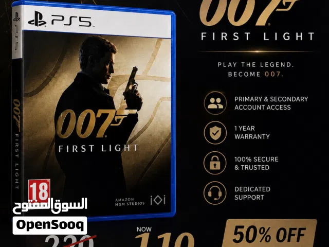 007: First Light – PS5 Edition primary and secondary available