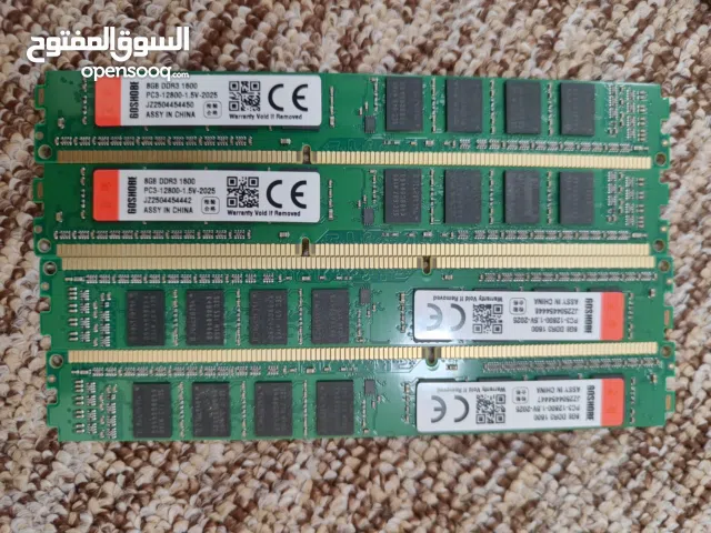 قطع رام ddr3 حاسبه تردد 1600 الحجم 8