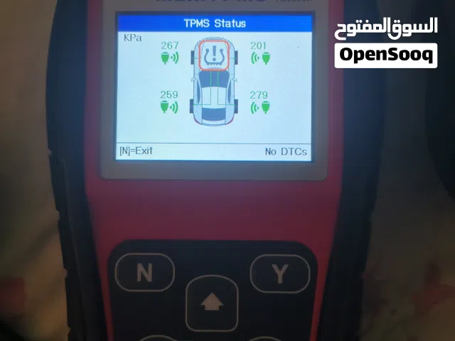 برمجة حساسات الإطارات لجميع أنواع السيارات