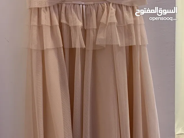 فستان زهري راقي طويل للبنات من مونسون