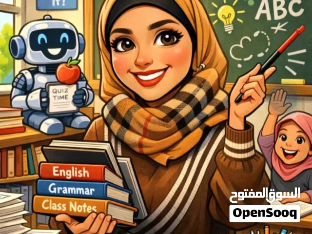 معلمة لغة انجليزية توجيهي 2008 و 2009 وتكميلي  بخبرة طوبلة ويتم الحفظ والاختبارات اثناء الحصة