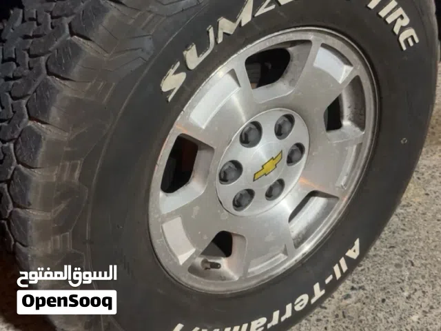 للبيع 4 اطارات حجريات نظااف