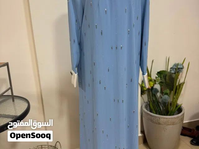 فستان كريب قماشة خفيفة جديد مقاس 40