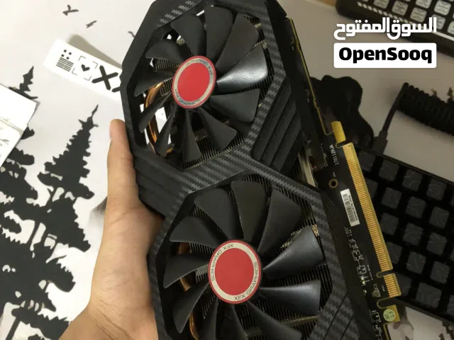 كرت شاشه للبيع XFX580 8GB