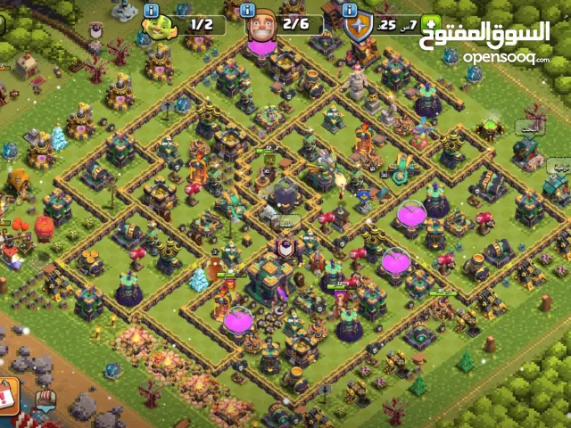 للبيع حساب كلاش اوف كلانس تاون 14