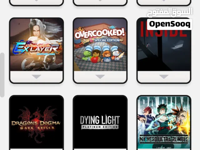 Nintendo switch Account More Games