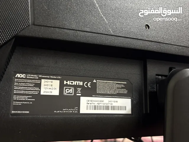 23.8" Aoc monitors for sale in Ajman