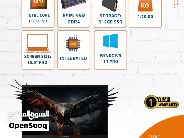Windows Asus for sale in Amman