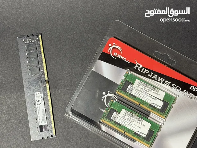 رامات DDR4 16GBحق الكمبيوتر و DDR5للابتوب