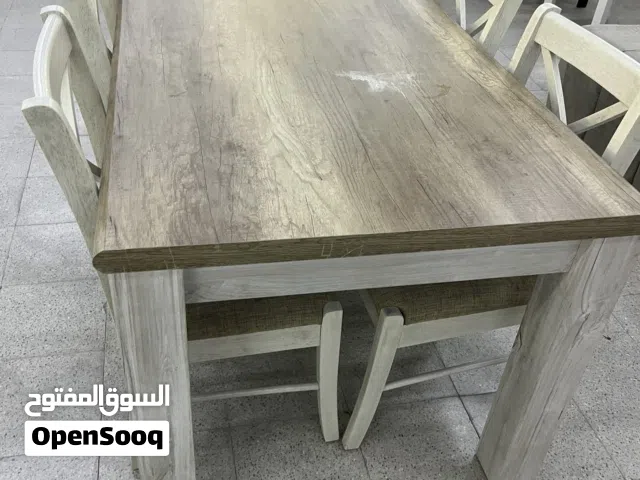 Dining tables full set with its own chairs best quality from home center