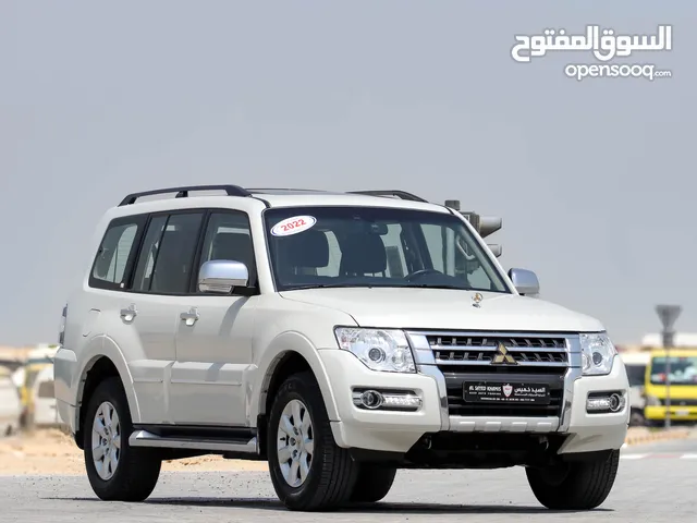 Mitsubishi Pajero 2022,  GCC, 3.0L V6  4WD  Full Option,  Original Paint, Accident Free, 1,333/month