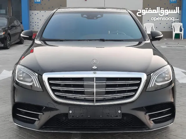 مرسيدس S 560 اسود 2020 امريكا السيارة الفاخرة ذات الأداء المتميز Mercedes-Benz S560 black 2020 USA