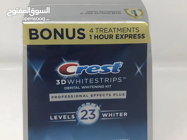 لزقات تبييض أسنان كريست Crest 3d White Strips