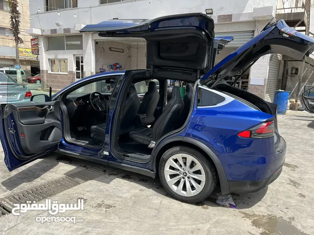تيسلا  موديل اكس 2019  Tesla X100d 2019   قابل للبدل مع الكاش Dual motor 4wd