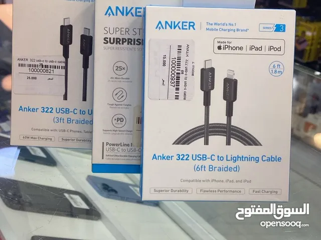 ANKER  322 usb-c to usb-c cable 6ft