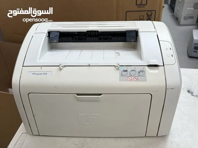 طابعه 1018 مع حبرها نظيفه