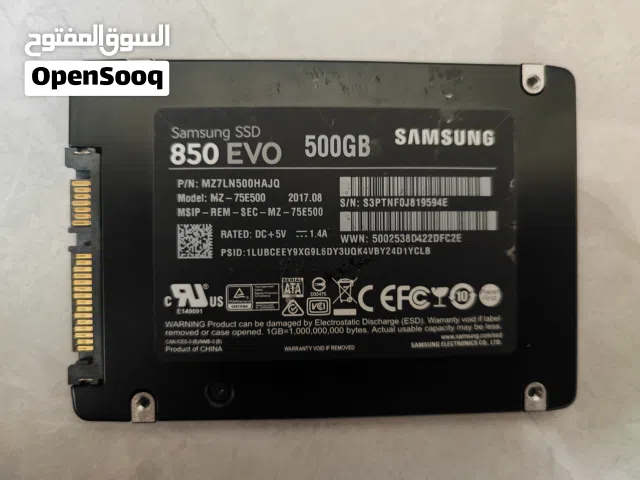 SAMSUNG 850 EVO SSD 500GB