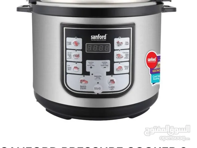 Home KITCHEN APPLIANCES PRESSURE COOKER SANFORD PRESSURE COOKER 6 LTR STEEL POT SF3200EPC