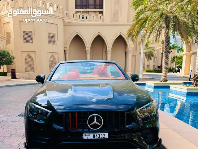 Convertible Mercedes Benz in Dubai