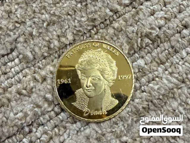 ميدالية تذكارية للأميرة ديانا