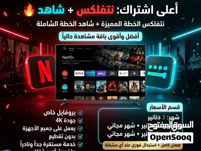 Netflix Accounts and Characters for Sale in Jerash