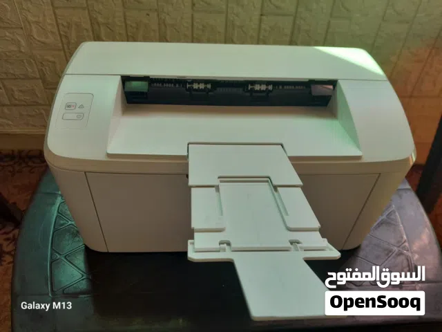 طابعة و مكبس اوراق شبه جديد