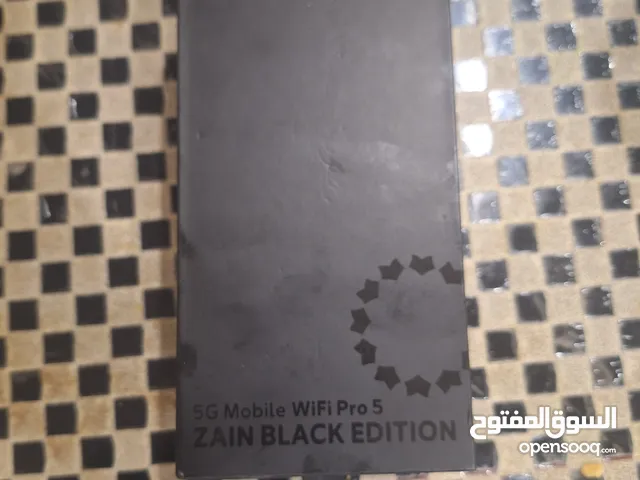 New Router 5G Mobile WiFi Pro 5 ZAIN BLACK EDITION for sale