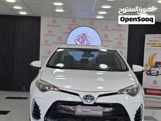 TOYOTA COROLLA SE 2017 سيارة عملية جداً  صرفية بنزين ممتازة  قطع متوفرة وسعرها مناسب