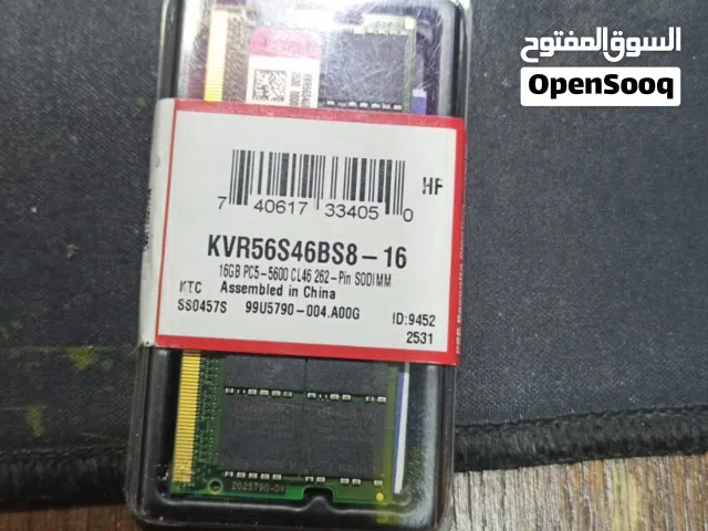رام لابتوب  ram ddr5 16 5600