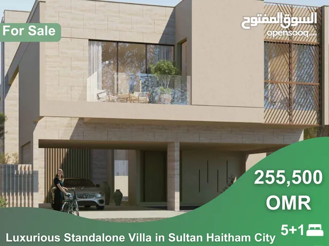 Luxurious Standalone Villa for Sale in Sultan Haitham City REF 433TB