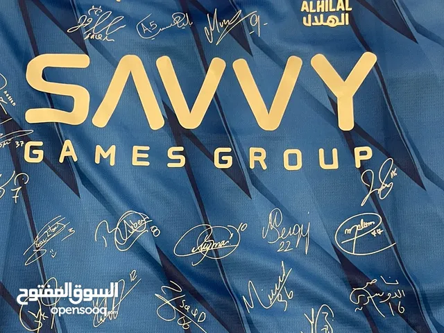 تيشرت نادي الهلال السعودي (جديد) 2024موقع من جميع لاعبين ومن ضمنهم (نيمار)
