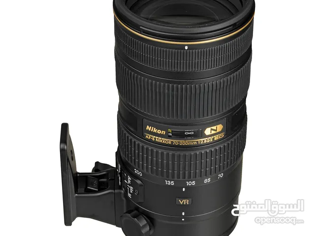 Nikon 70-200mm lens F2.8 VR