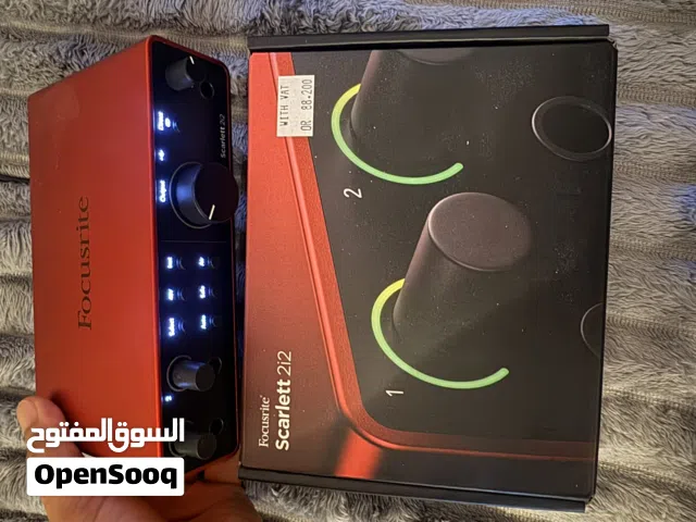 Focusrite Scarlett 2i2 (3rd Gen) USB Audio Interface – Like New