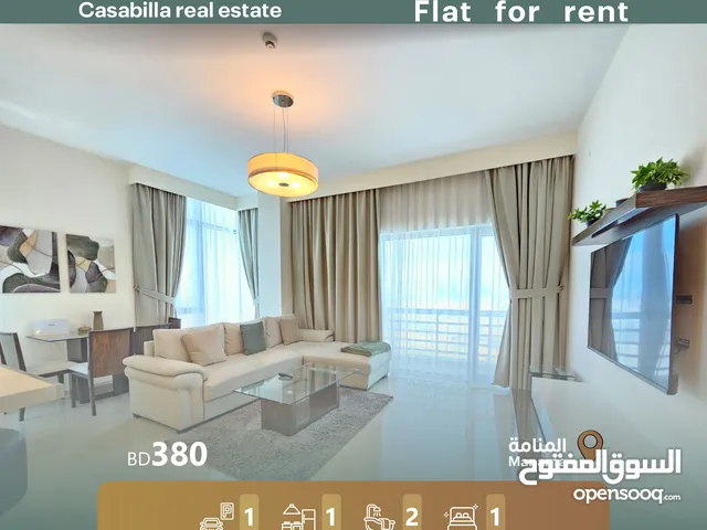 95 m2 1 Bedroom Apartments for Rent in Manama Manama Center