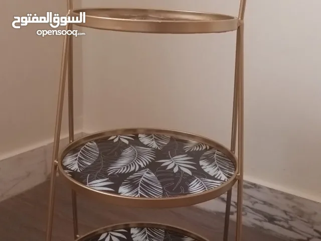 طاولة تقديم (رمضان) من ثلاث طوابق جديدة لم تستخدم بكرتونها