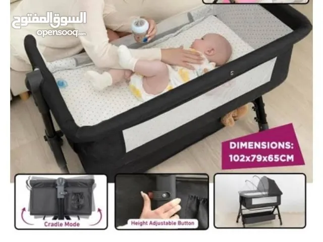 سرير اطفال مع مرتبة من البغلي الاسفنج استعمال خفيف
