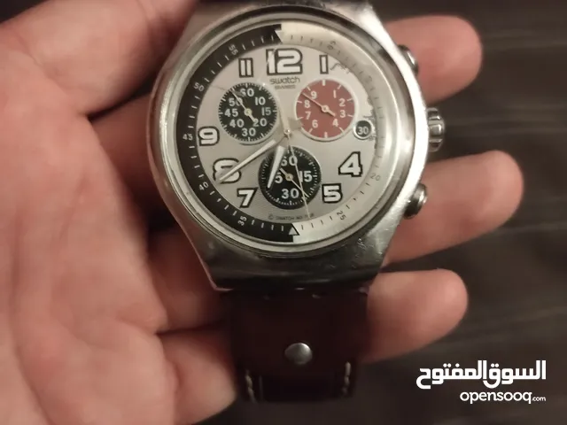 ساعة سواتش بحالة الوكالة أكبر حجم