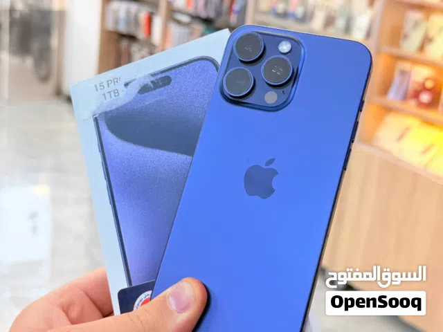 ايفون 15 برو ماكس. 1 تيرا. ضمان 5 ايام. نظافه 100%. بطارية 96