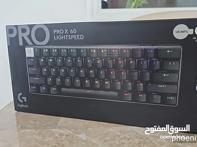 Logitech G PRO X 60 LIGHTSPEED Wireless Gaming Keyboard.