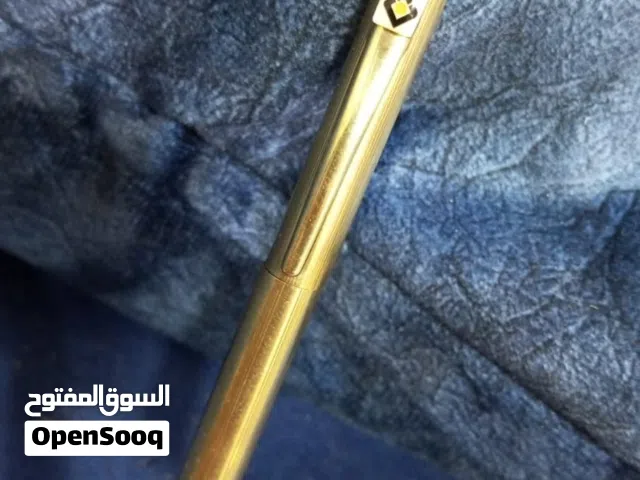قلم فاخر مطلي ذهب عيار 14
