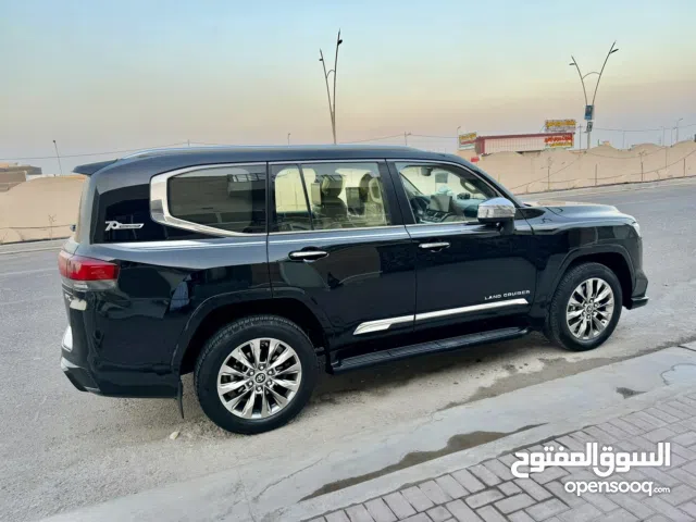لاندكروزر اسود 22 vx تون توربو جديدة جدا رقم بغداد