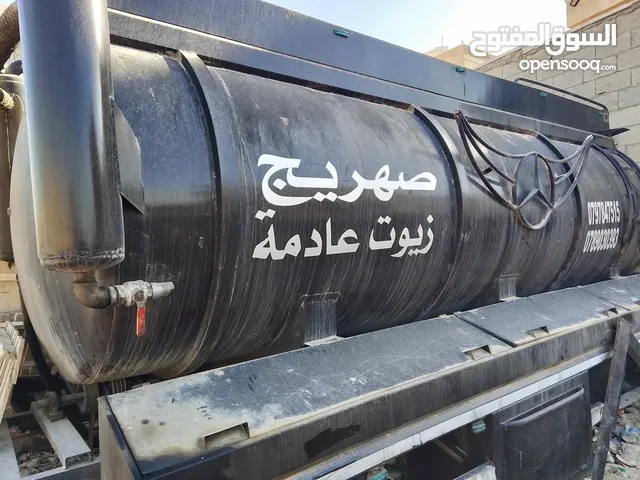 جره صهريج زيوت عادمه
