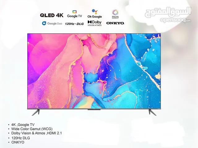 شاشة TCL C645 QLED Smart TV بحالة الوكالة