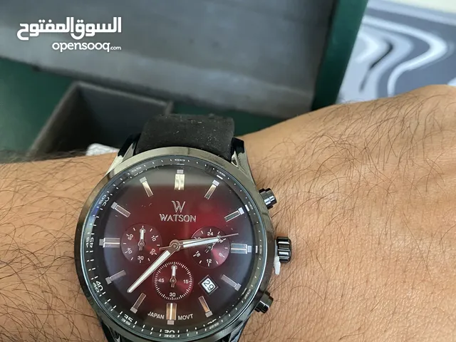 ساعة واتسون كوارتز أصليه وجديدة